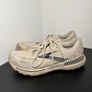 Brooks Adrenaline GTS‎ 23 Men's Size 14 Beige Athletic Running Shoes Sneakers